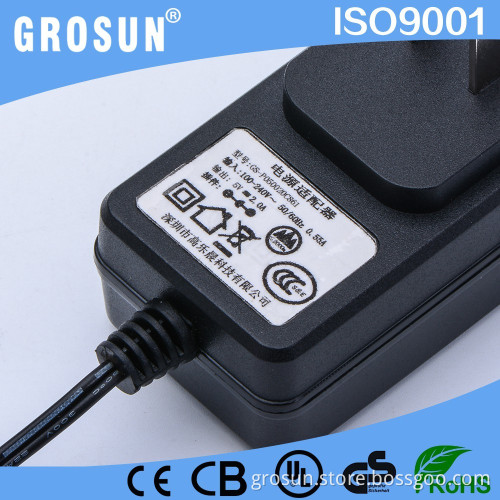Chinese Plug Switching Power Adapter 10W AC to DC Converter 5V 2A Wall-mounted Adapter with CCC
